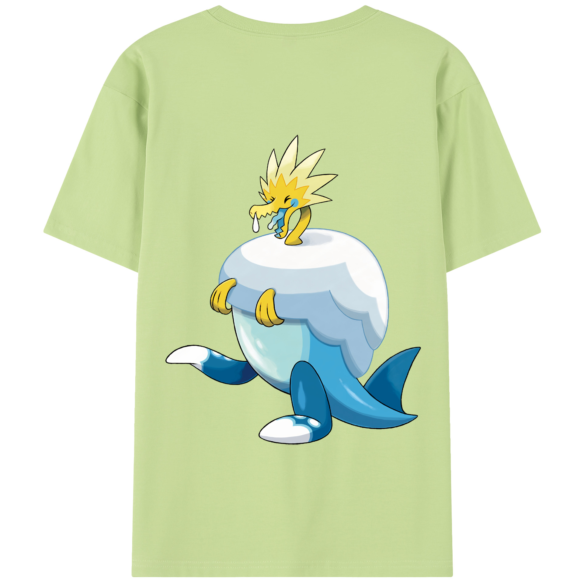 （画像用） ポケットモンスター Pokémon 綿100％半袖Tシャツ（背面プリント）